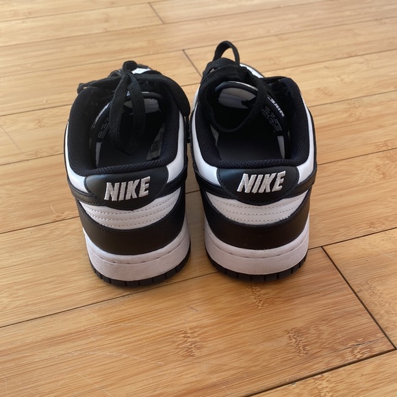 Nike Dunk Low Retro White Black Panda (2021) (Women's) (Size 9W) - Picture 5 of 6